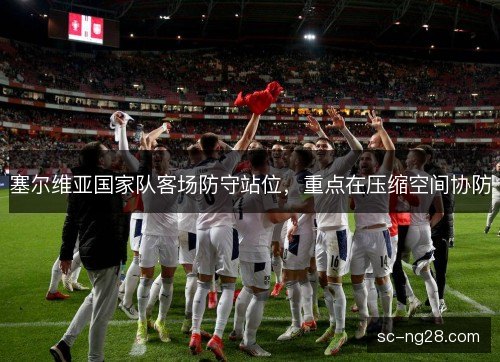 塞尔维亚国家队客场防守站位，重点在压缩空间协防